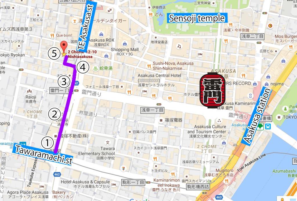 Asakusa Buttobi Tokyo Esterno foto